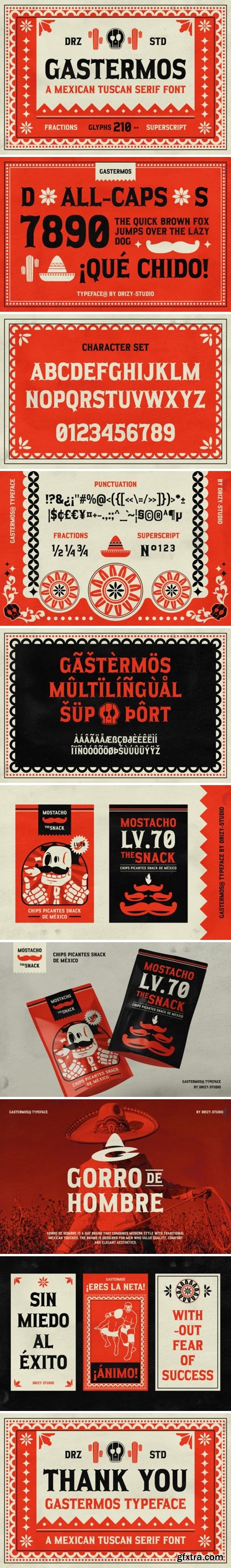 Gastermos Font