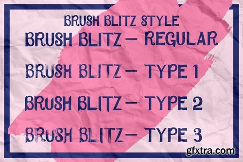 Brush Blitz - Brush Font DP5TJXT