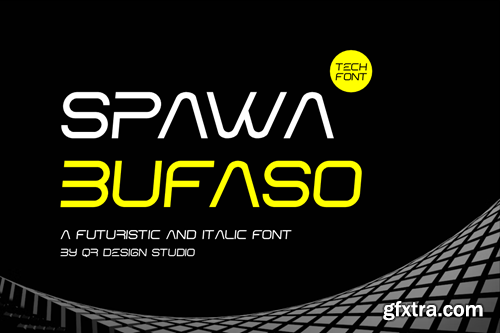 Spawa Bufaso - Digital & Futuristic Font JZS8U3S Spawa Bufaso - Digital & Futuristic Font JZS8U3S