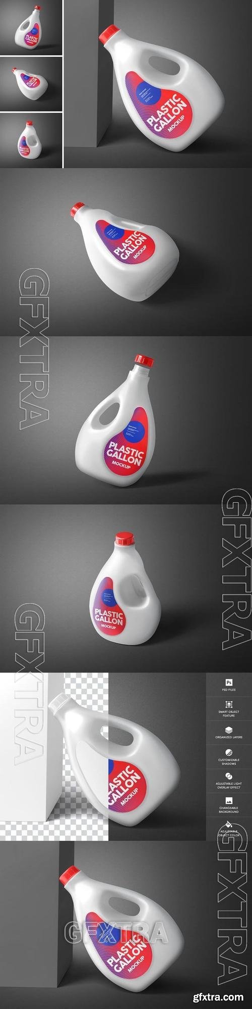 Plastic Bottle Mockup 36KVNCD