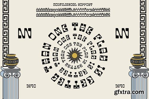 Zagelah - Display Font ESC4H32