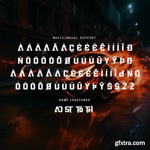 Toprend - Modern Display Font YG82C6D