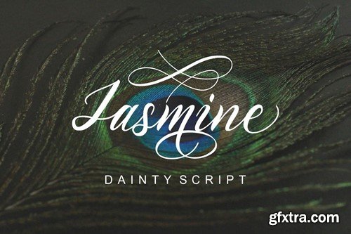 Jasmin - Dainty Caligraphy Font 8UEHRE5 Jasmin - Dainty Caligraphy Font 8UEHRE5