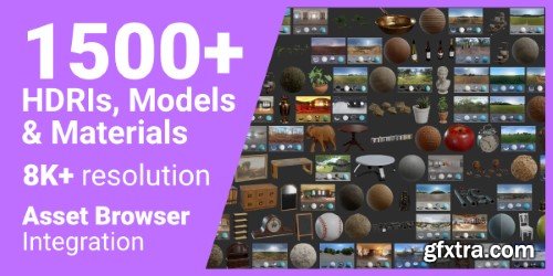 Poly Haven Asset Browser v1.1.7 for Blender