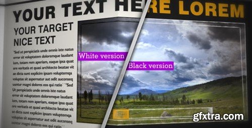 Videohive NEWSPAPER Black&White_CS4 153160 Videohive NEWSPAPER Black&White_CS4 153160