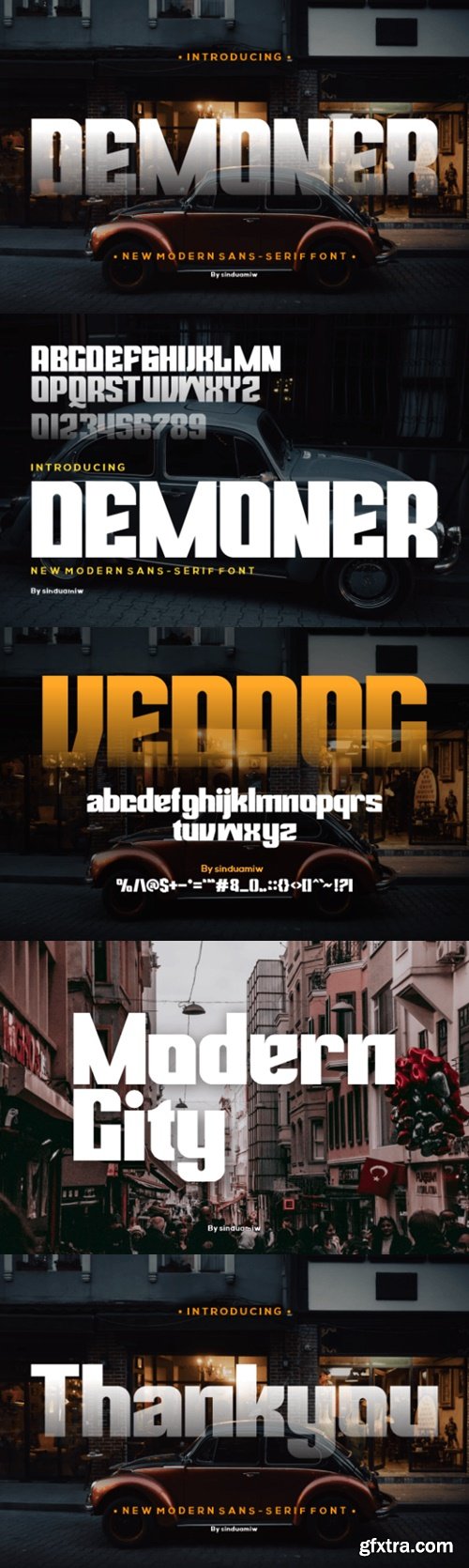 Demoner Font