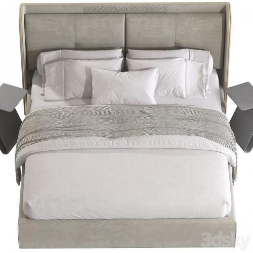White Wingback Bed 102