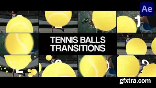 Videohive Tennis Balls Transitions for After Effects 52371375 Videohive Tennis Balls Transitions for After Effects 52371375