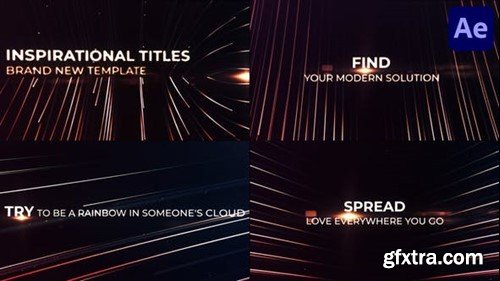 Videohive Inspirational Titles for After Effects 52445792 Videohive Inspirational Titles for After Effects 52445792