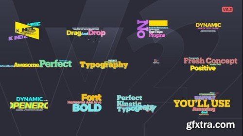 Videohive Kinetic Text V2 22015307 Videohive Kinetic Text V2 22015307