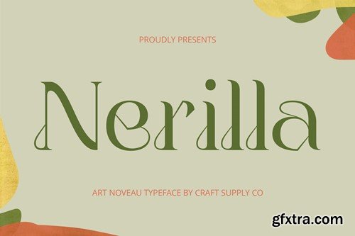 Nerilla – Art Nouveau Font 7LVKYG6