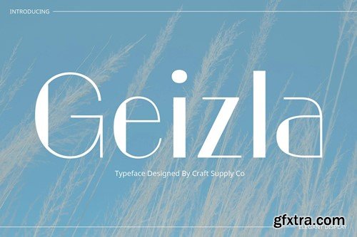 Geizla – Modern Sans Serif W3CQZBR