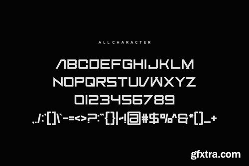 Vanoper - Sans Serif Techno And Sport Font BH3D5ES