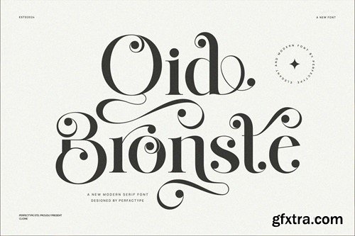 Qid Bronste Elegant Serif Font Typeface V5FUHEQ