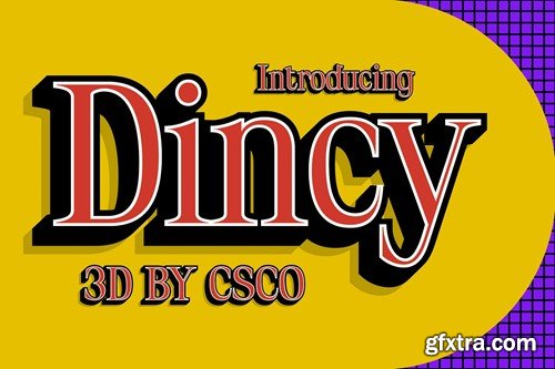 Dincy 3D UVX4XQK
