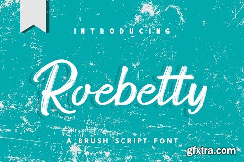 Roebetty | Brush Script Font MRSSQLP