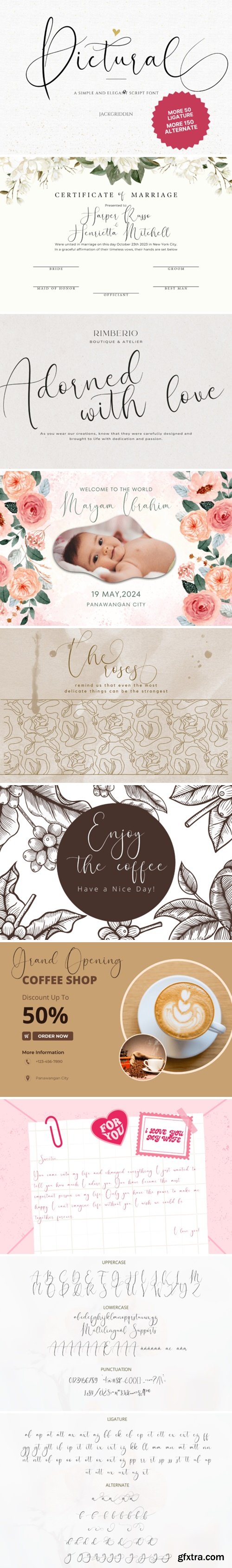 Pictural Font