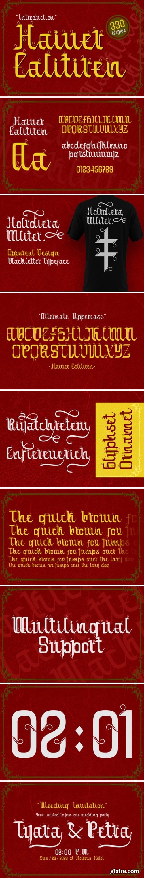 Haiver Ealitiren Font