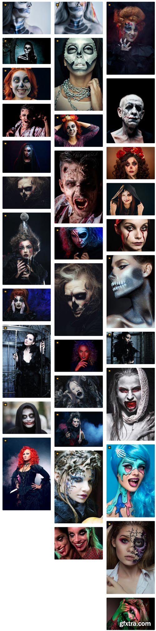 Premium Photo Collections - Halloween Makeup - 133xJPG