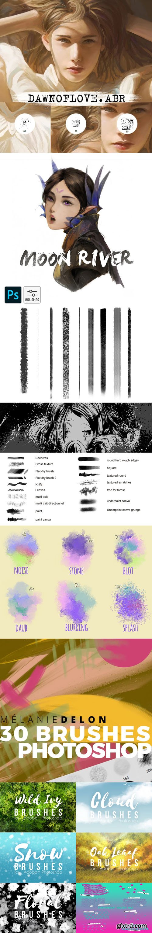 10+ Sets of Brushes for Photoshop