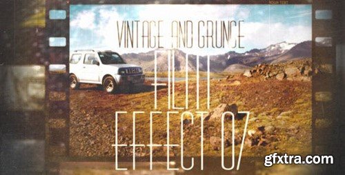 Videohive Vintage and Grunge Film Effect 07 8855595 Videohive Vintage and Grunge Film Effect 07 8855595