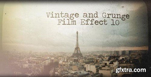 Videohive Vintage and Grunge Film Effect 10 9626552 Videohive Vintage and Grunge Film Effect 10 9626552