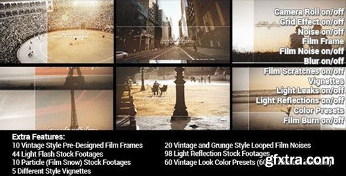 Videohive Vintage and Grunge Film Effect 05 8608378 Videohive Vintage and Grunge Film Effect 05 8608378