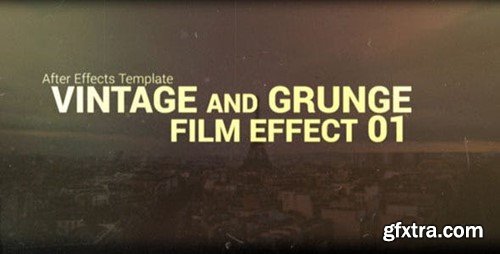 Videohive Vintage and Grunge Film Effect 01 8570238