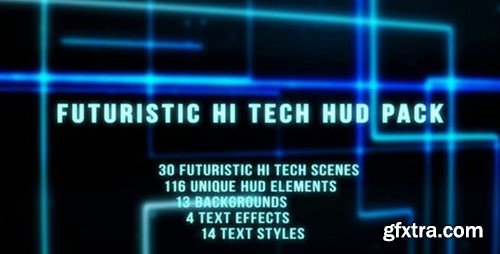 Videohive Futuristic Hi Tech HUD Pack 5997746 Videohive Futuristic Hi Tech HUD Pack 5997746