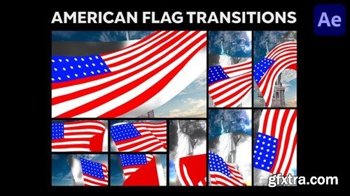 Videohive American Flag Transitions for After Effects 52466220 Videohive American Flag Transitions for After Effects 52466220