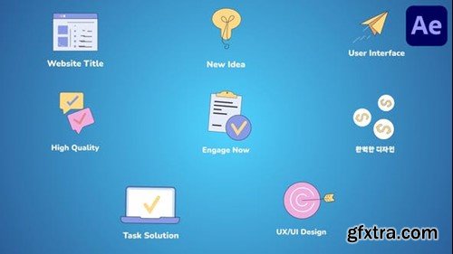 Videohive Web Interface Icons And Titles for After Effects 52466473 Videohive Web Interface Icons And Titles for After Effects 52466473