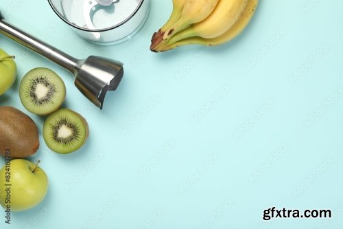 Hand Blender Kit And Fresh Fruits 6xJPEG