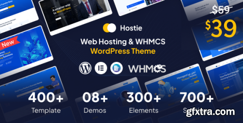 Themeforest - Hostie - Web Hosting &amp; WHMCS WordPress Theme 51057545 v1.1.1 - Nulled