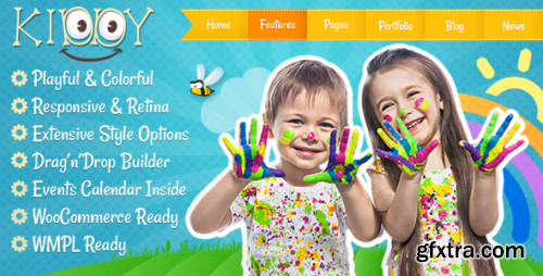 Themeforest - Kiddy - Children WordPress theme 13025968 v2.0.5 - Nulled