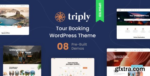 Themeforest - Triply - Tour Booking WordPress Theme 29875995 v2.3.7 - Nulled