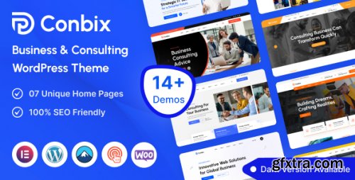 Themeforest - Conbix - Business Consulting WordPress Theme 43835286 v2.2.8 - Nulled