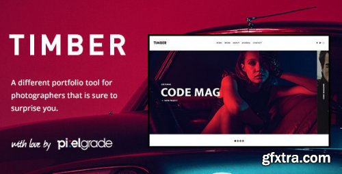 Themeforest - TIMBER – An Unusual Photography WordPress Theme 12051366 v1.9.5 - Nulled