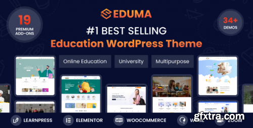 Themeforest - Eduma - Education WordPress Theme 14058034 v5.4.8 - Nulled