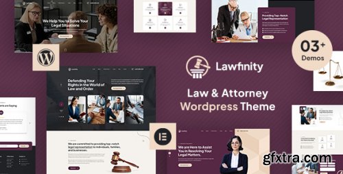 Themeforest - Lawfinity | Law and Attorney WordPress Theme 52005190 v1.1 - Nulled