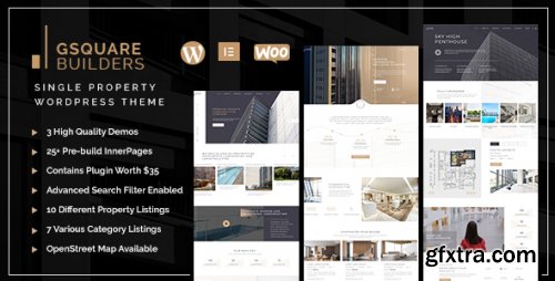 Themeforest - Gsquare - Real Estate Theme 44941543 v1.0.4 - Nulled