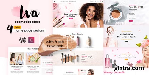 Themeforest - Iva -  Beauty Cosmetics Shop WordPress Theme 26821389 v3.0 - Nulled