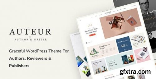 Themeforest - Auteur – WordPress Theme for Authors and Publishers 23107001 v7.0 - Nulled