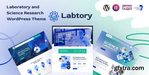 Themeforest - Labtory - Laboratory and Science Research WordPress Theme 44397555 v1.0.4 - Nulled