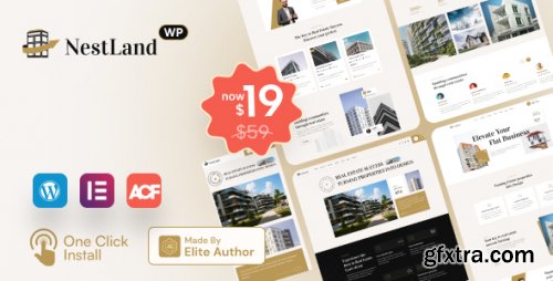 Themeforest - NestLand - Real Estate WordPress Theme 51143022 v1.2 - Nulled