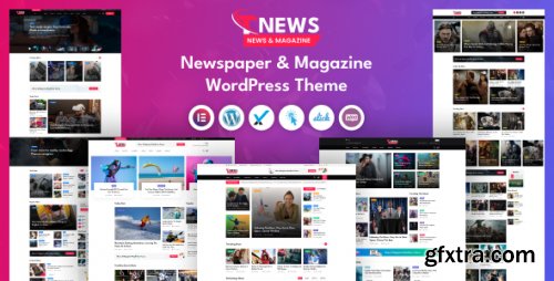 Themeforest - TNews - News &amp; Magazine WordPress Theme 50751214 v1.0.0 - Nulled
