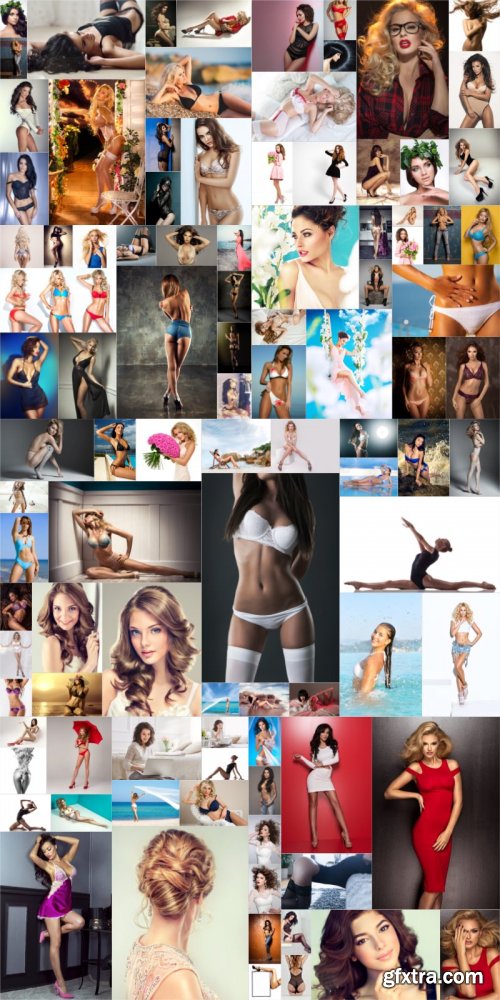 Girls Bundle 100 Stock Photo #2