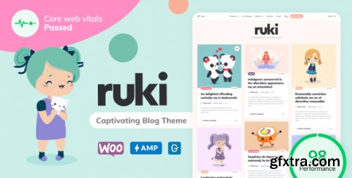 Themeforest - Ruki - A Captivating Personal Blog Theme 27250346 v1.3.9 - Nulled