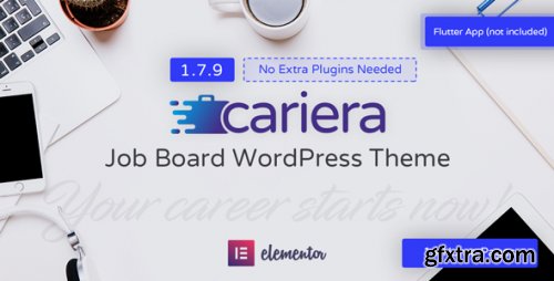 Themeforest - Cariera - Job Board WordPress Theme 20167356 v1.7.9 - Nulled