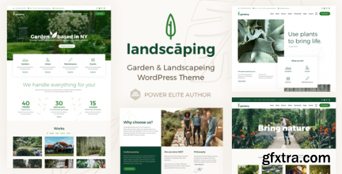 Themeforest - Landscaping - Garden Landscaper WordPress Theme 20942637 v16.2 - Nulled