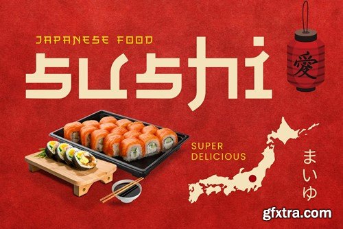 Japan Daisuki - Japanese Font Style XUHUGNY Japan Daisuki - Japanese Font Style XUHUGNY